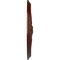 Ekena Millwork Washington Ceiling Medallion (Fits Canopies up to 2 7/8"), 17 1/8"OD x 1 1/2"P, Brushed Mahogany CM17WABMF - alternate 2